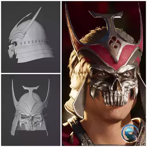 Reiko helmet from MK1 - Warriors Honor