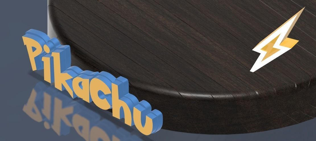 POKEMON - BASE PIKACHU 3D print model_11