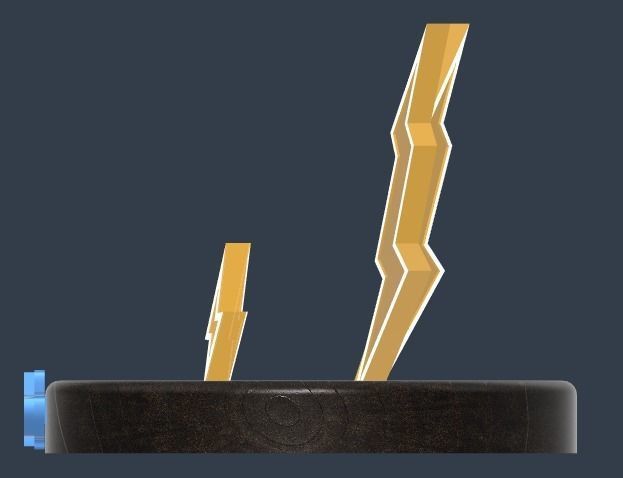 POKEMON - BASE PIKACHU 3D print model_2