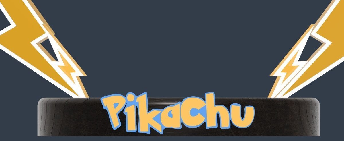 POKEMON - BASE PIKACHU 3D print model_13