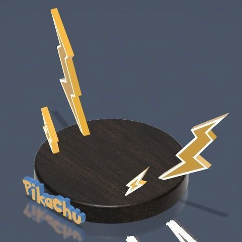 POKEMON - BASE PIKACHU 3D print model_10