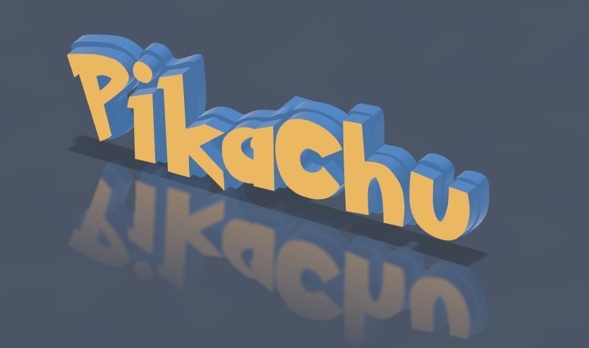 POKEMON - BASE PIKACHU 3D print model_3