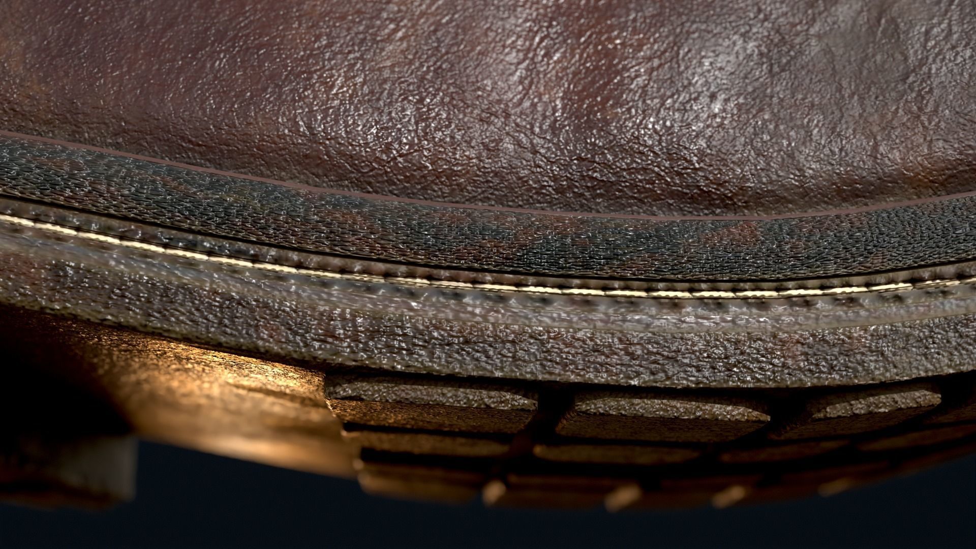 Leather Boot 3D Model Low-poly 3D model_13