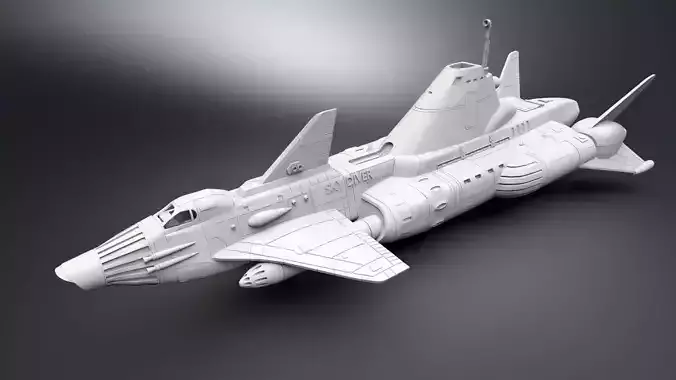 Skydiver scale model  3D print model