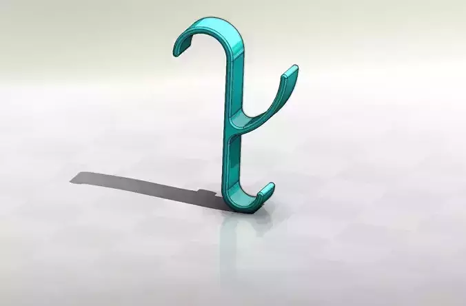 Hanger Hook 3d printing Free 3D print model