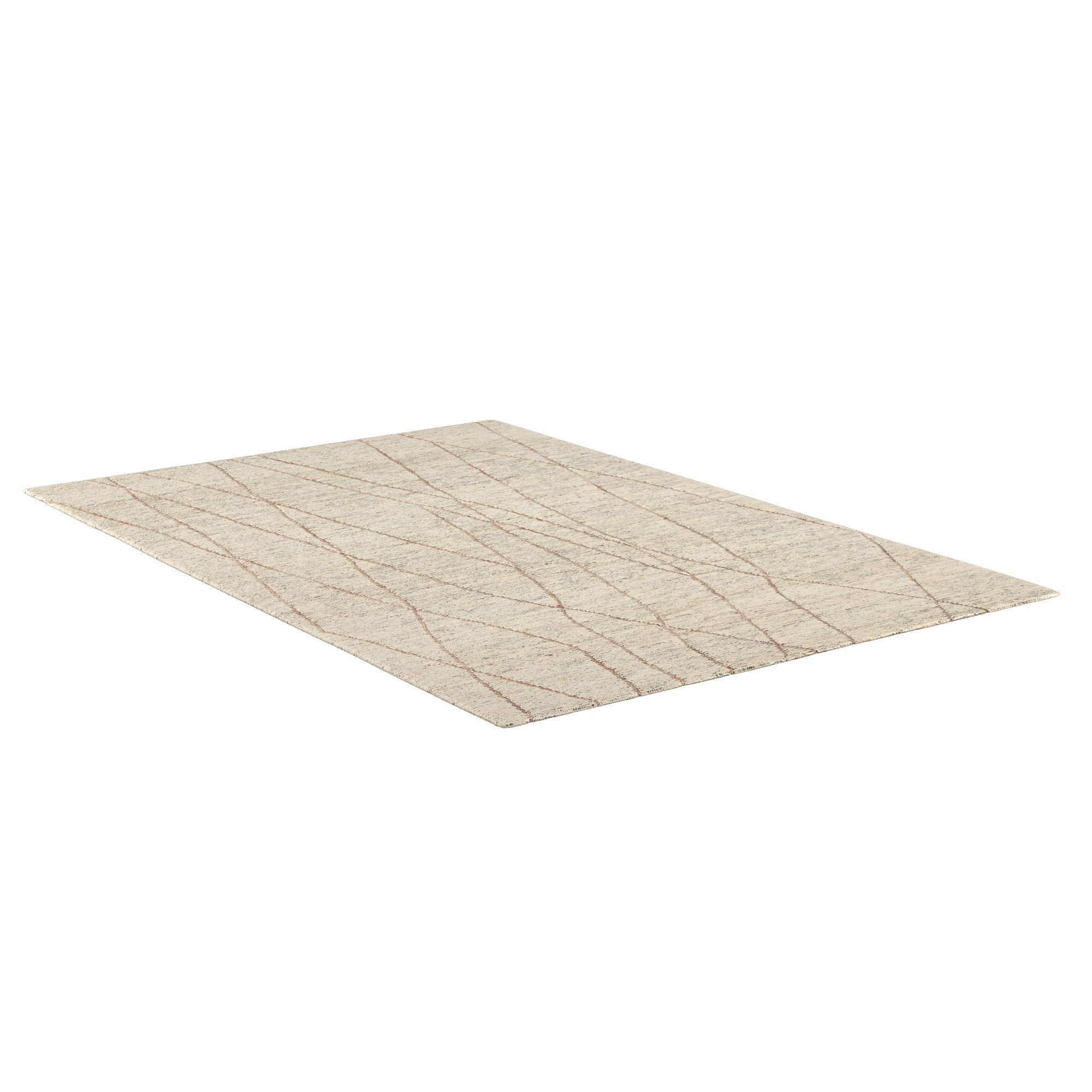 BHANDARA JUTE RUG 3D model_1