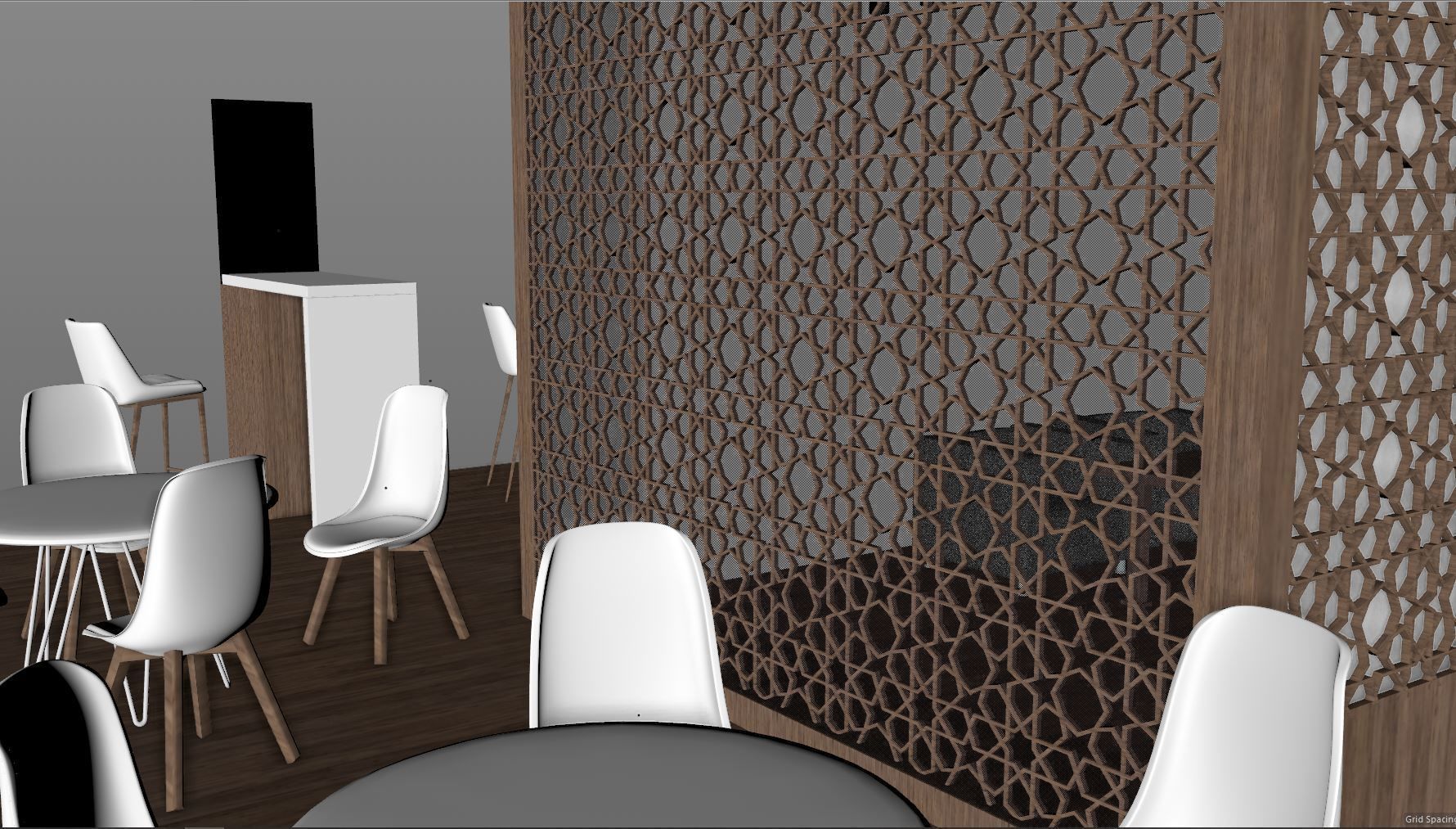 STAND CORPARATION Low-poly 3D model_6