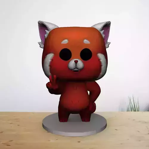 RED PANDA TURNING RED POP FUNKO