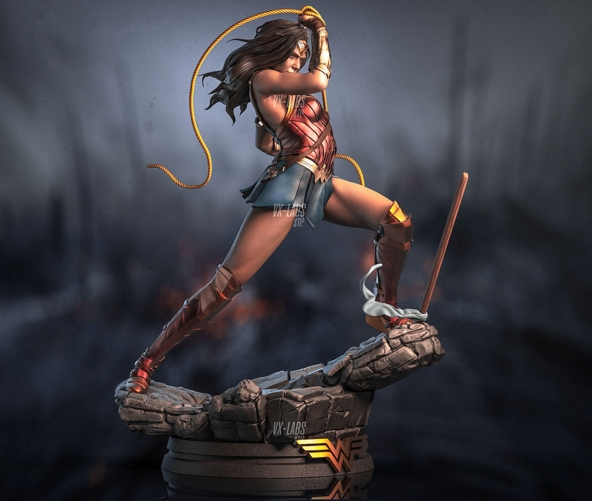 Wonder Woman - Amazonian Valor NSFW 3D print model_3