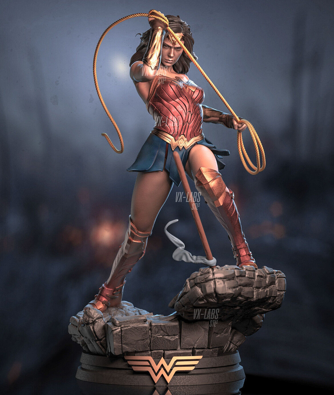 Wonder Woman - Amazonian Valor NSFW 3D print model_1