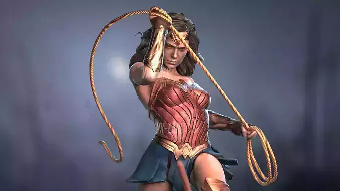 Wonder Woman - Amazonian Valor NSFW 3D print model