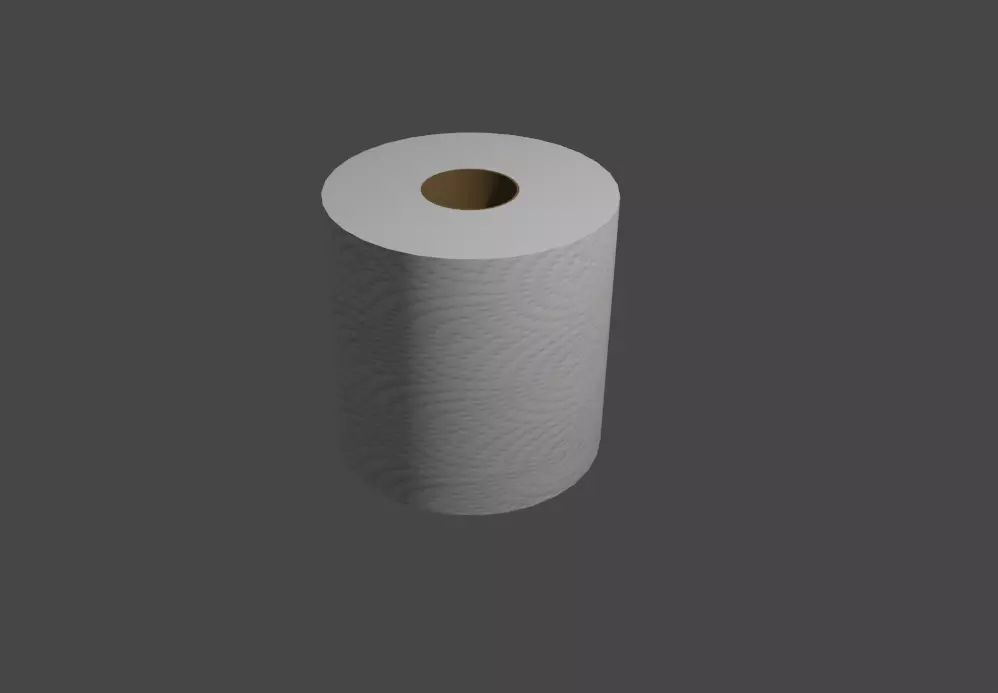 Toilet Paper Free 3D model_0