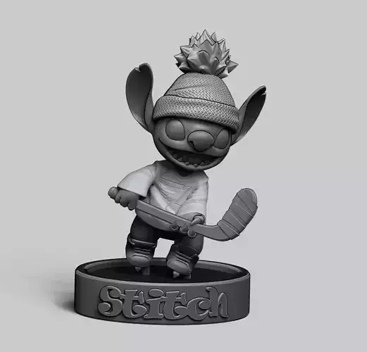 Hockey stich - Blues 3D print model