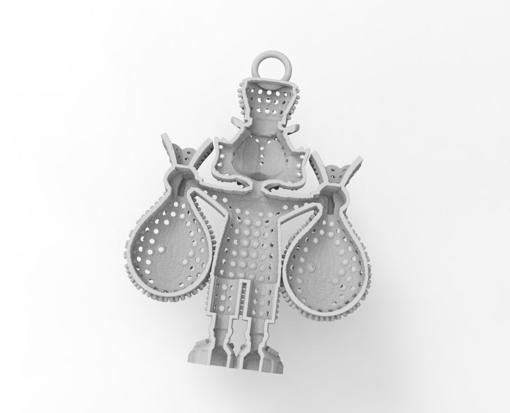 dije pato  3D print model_6