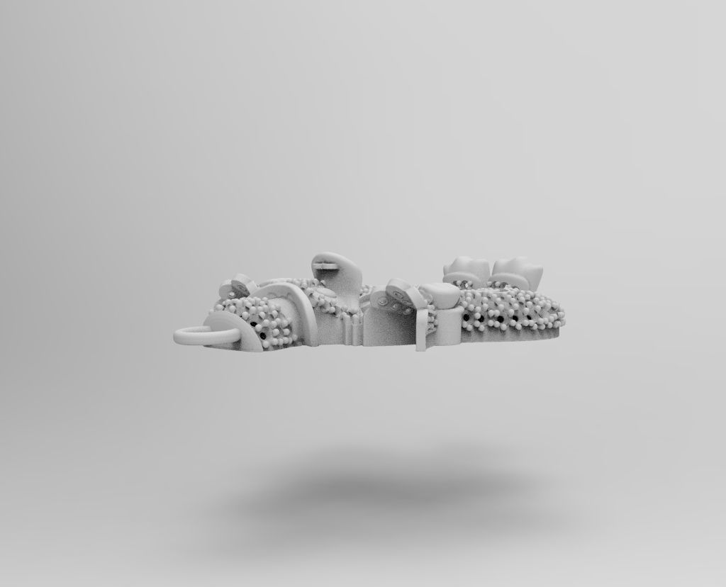 dije pato  3D print model_4