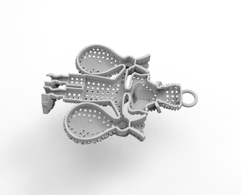 dije pato  3D print model_5