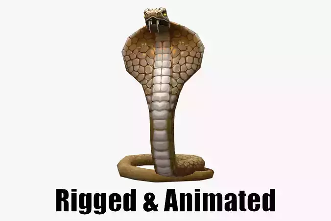 animated cobra snake