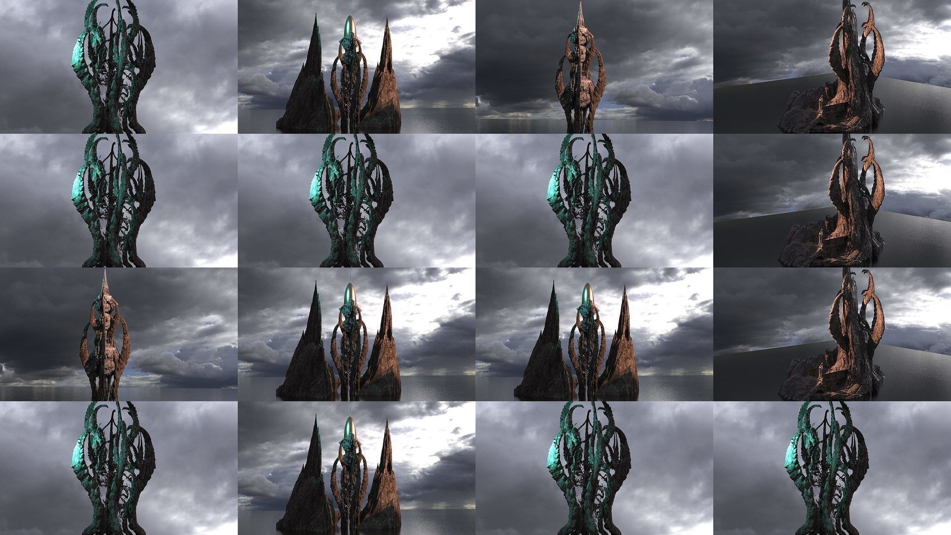 Cosmic Horror Mountain collection _5