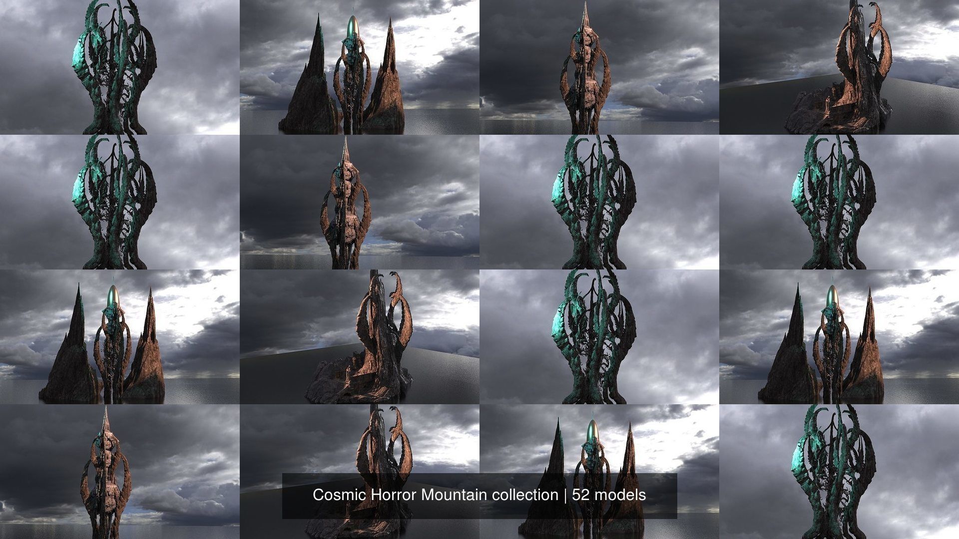 Cosmic Horror Mountain collection _6