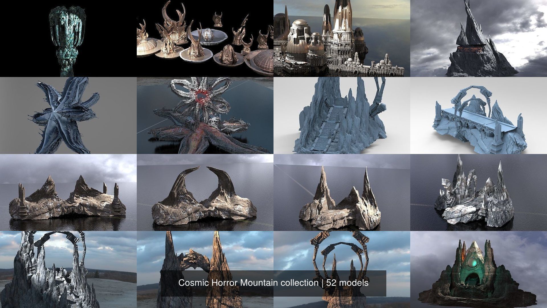 Cosmic Horror Mountain collection _2