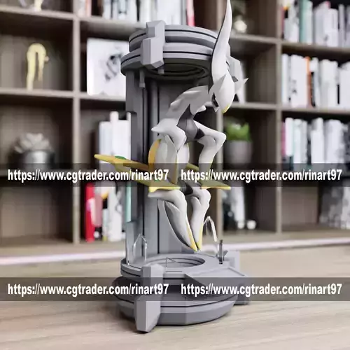 arceus in the lab from pokemon 3D print model