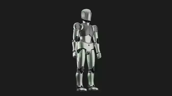 Robot Character RC08 3D print model