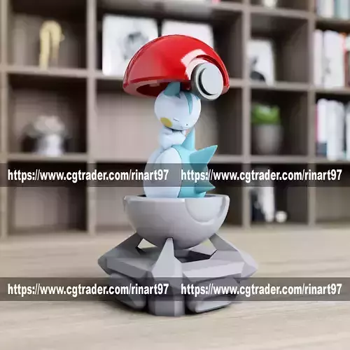 Pachirisu in the Pokeball from pokemon