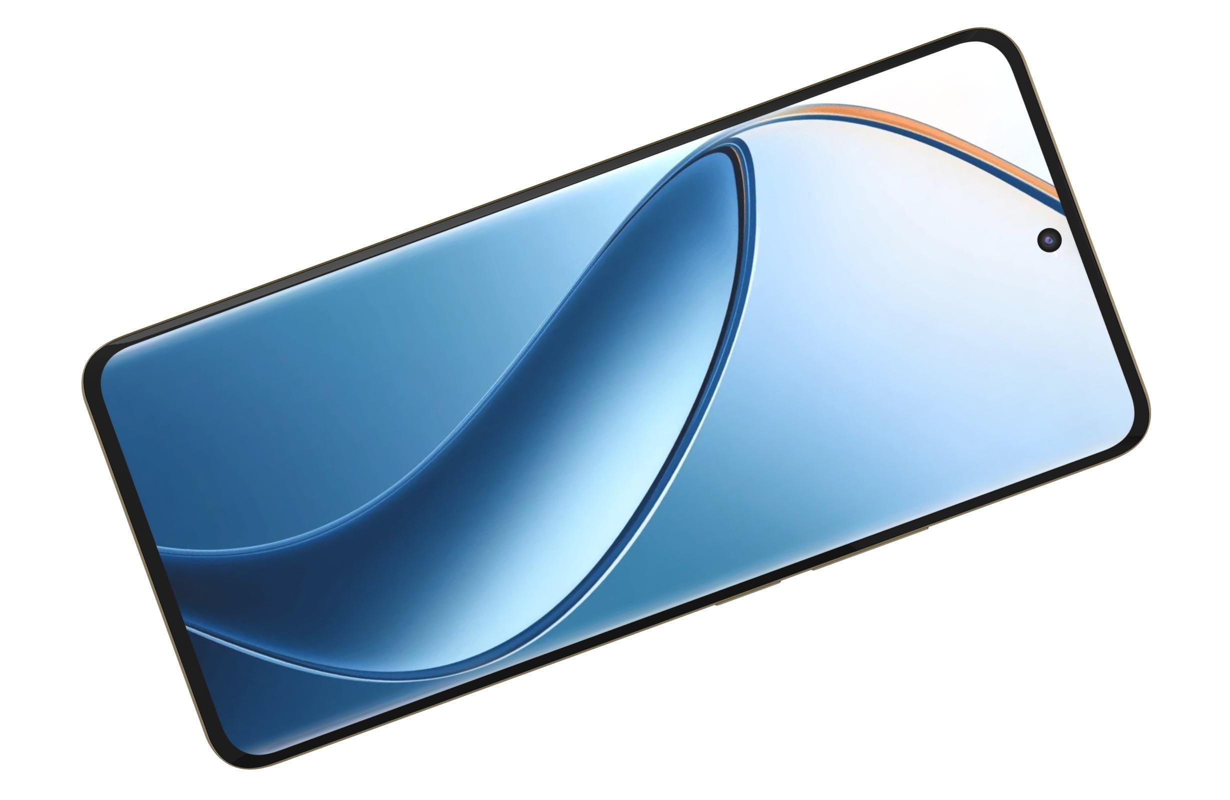 Realme 12 Pro Plus 5G Blue 3D model_10