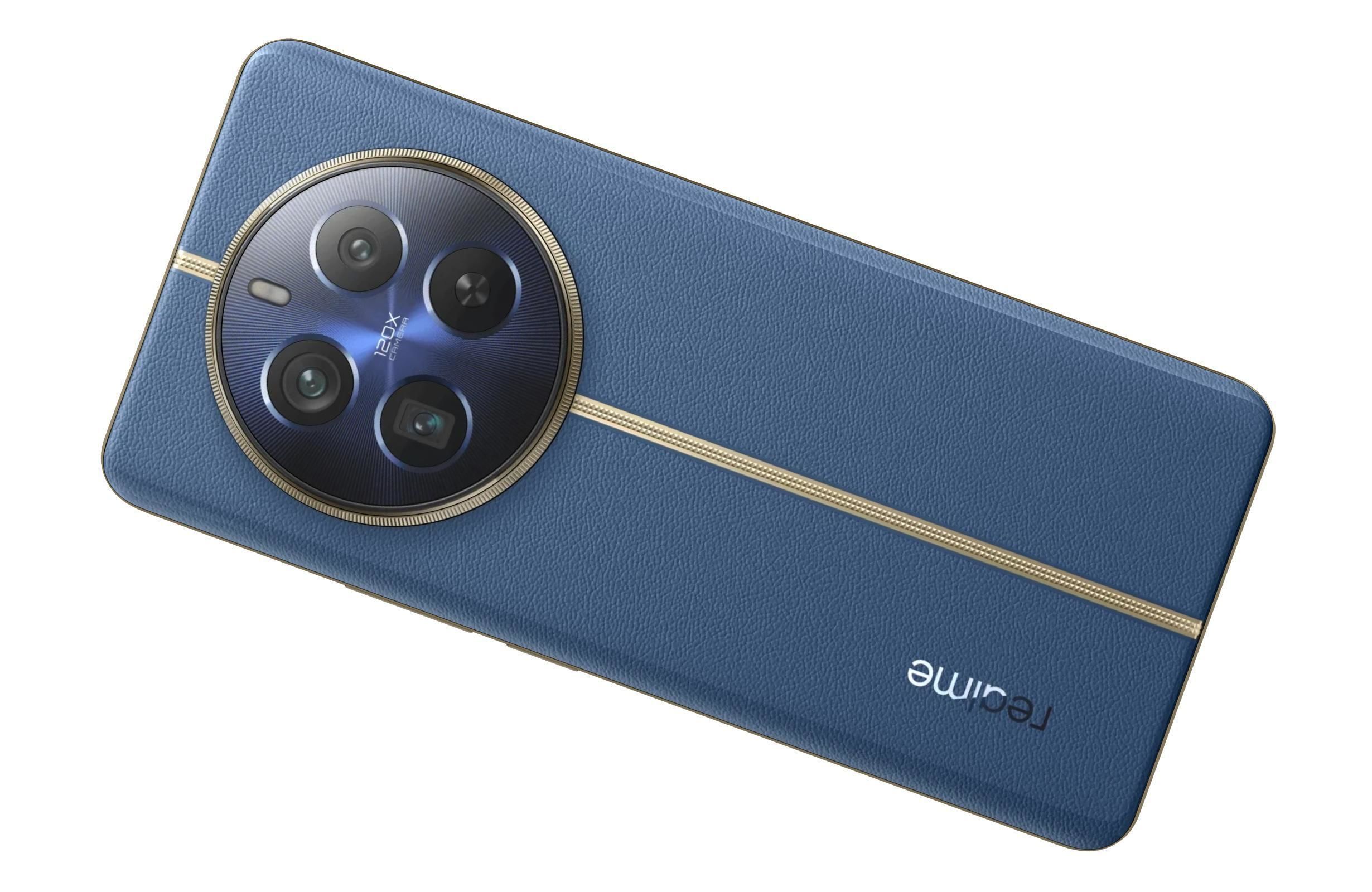 Realme 12 Pro Plus 5G Blue 3D model_11