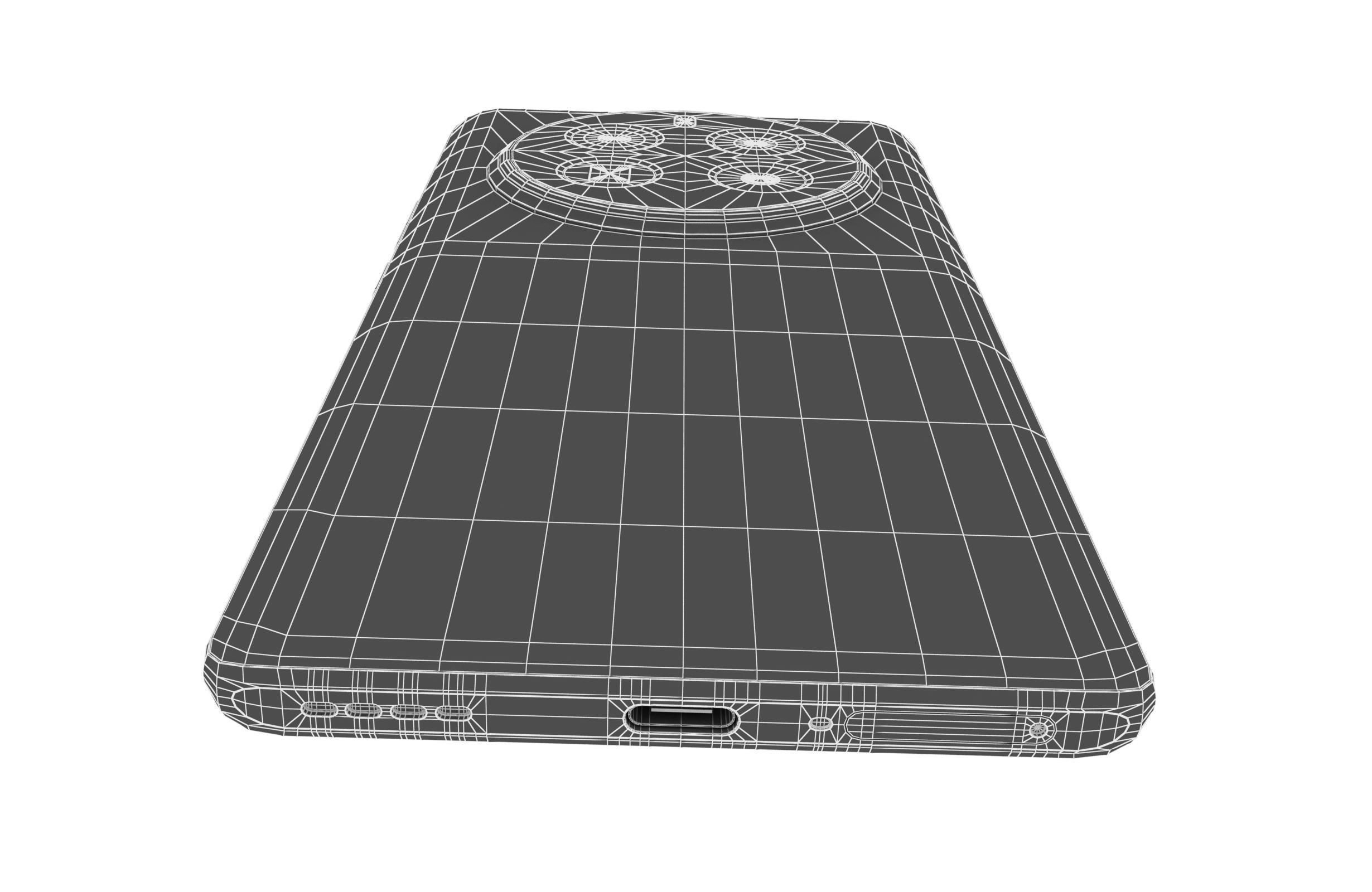 Realme 12 Pro Plus 5G Blue 3D model_21