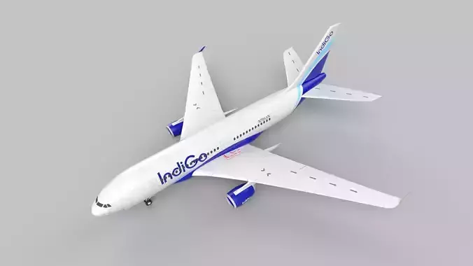 Indigo Aeroplane