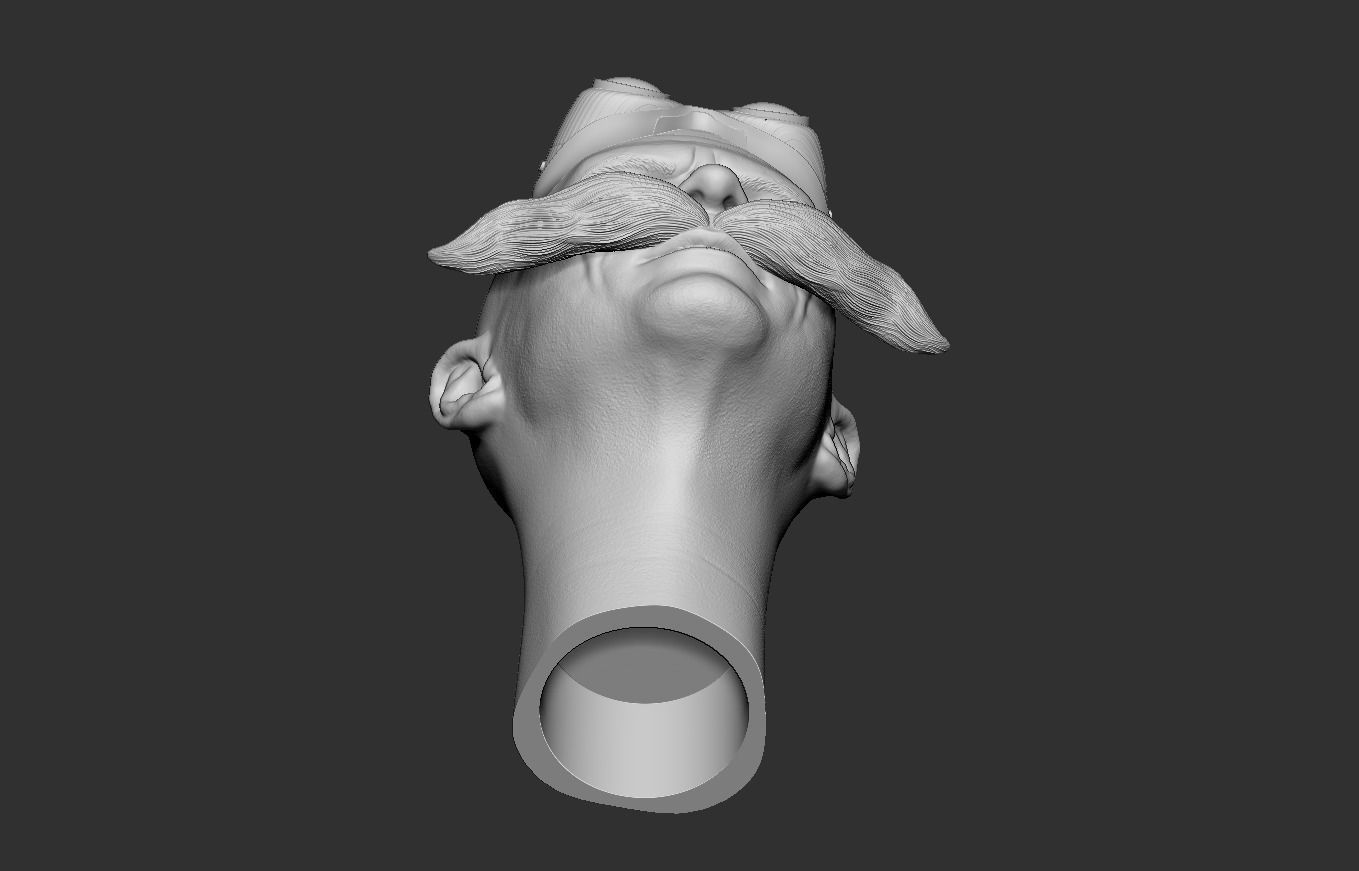 Jim Carrey as Dr Robotnik two pack 3D print model_8