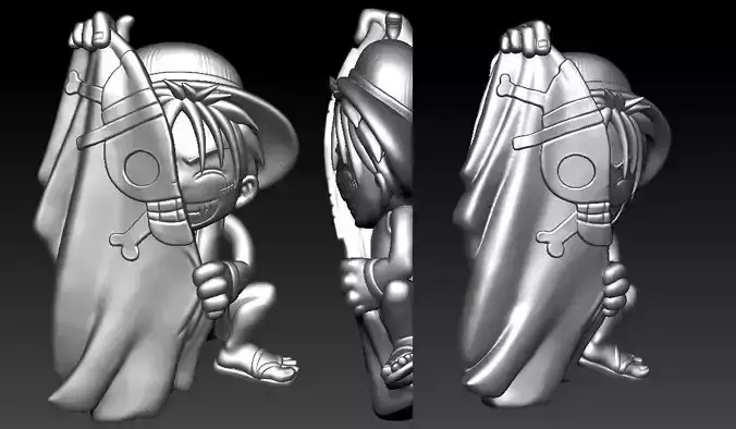 Monkey D Luffy Pendant