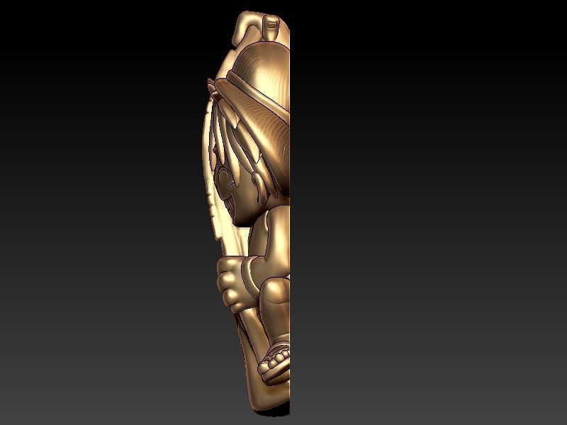 Monkey D Luffy Pendant 3D print model_3