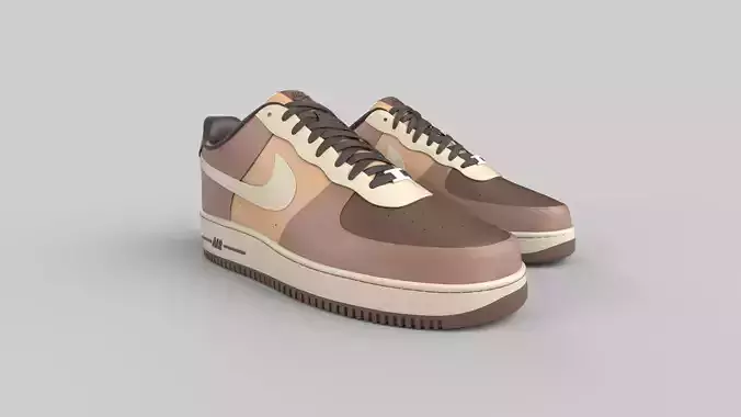 NIKE air force brown