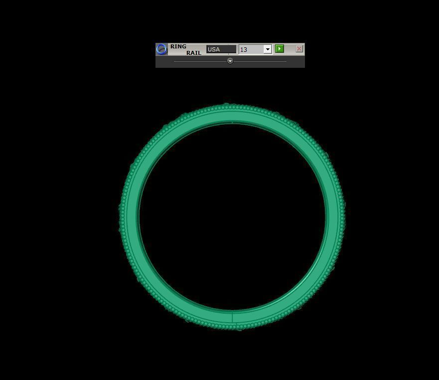 Fashion Ring 3D print model_3