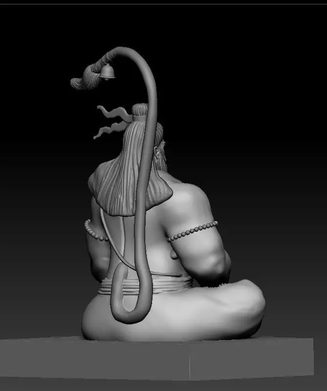 Hanuman 3D print model