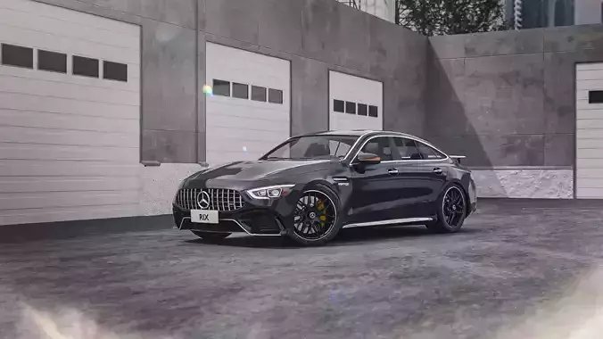 Street alleyway environment 