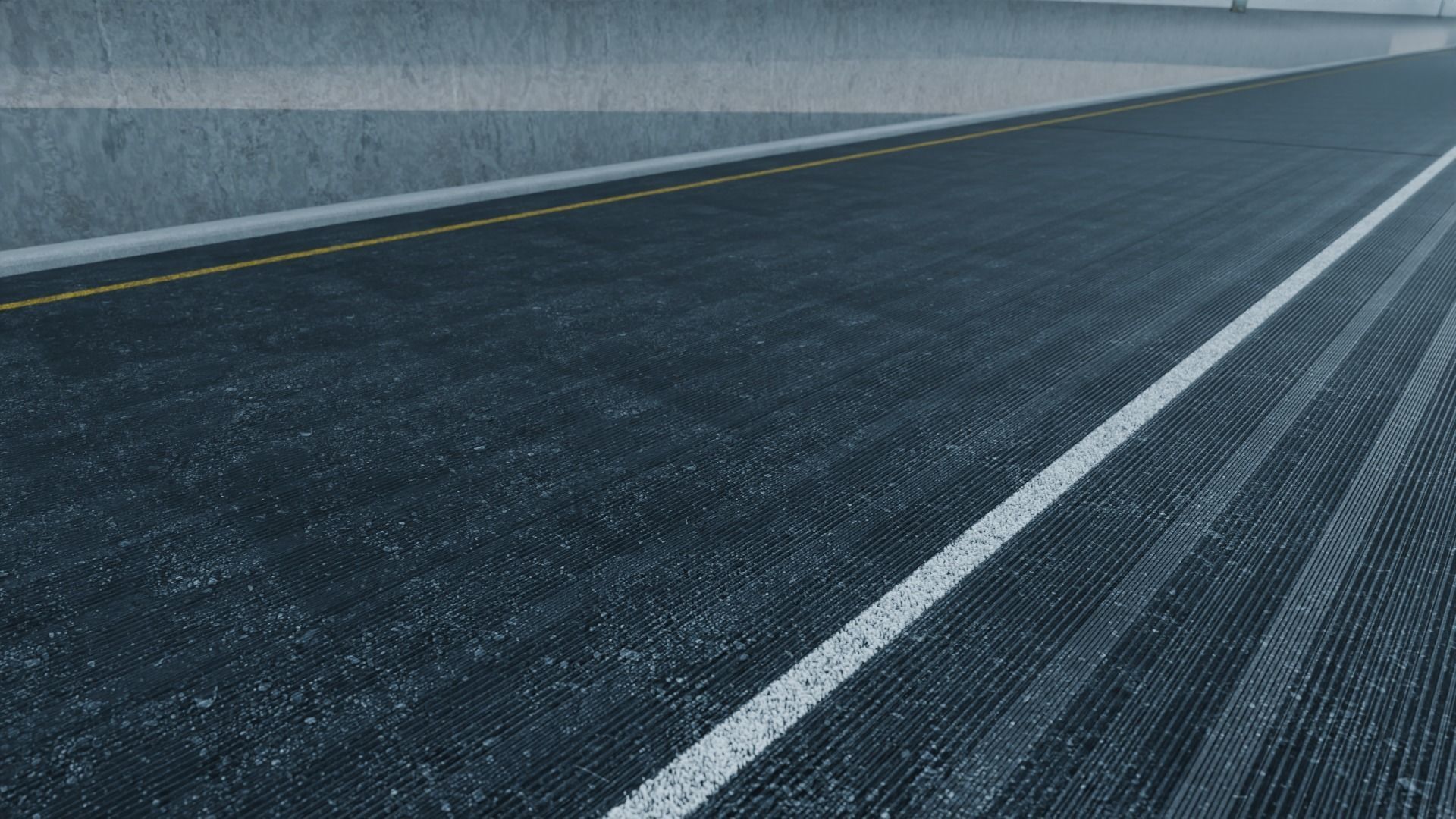 Japanese Underpass tunnel  3D model_5