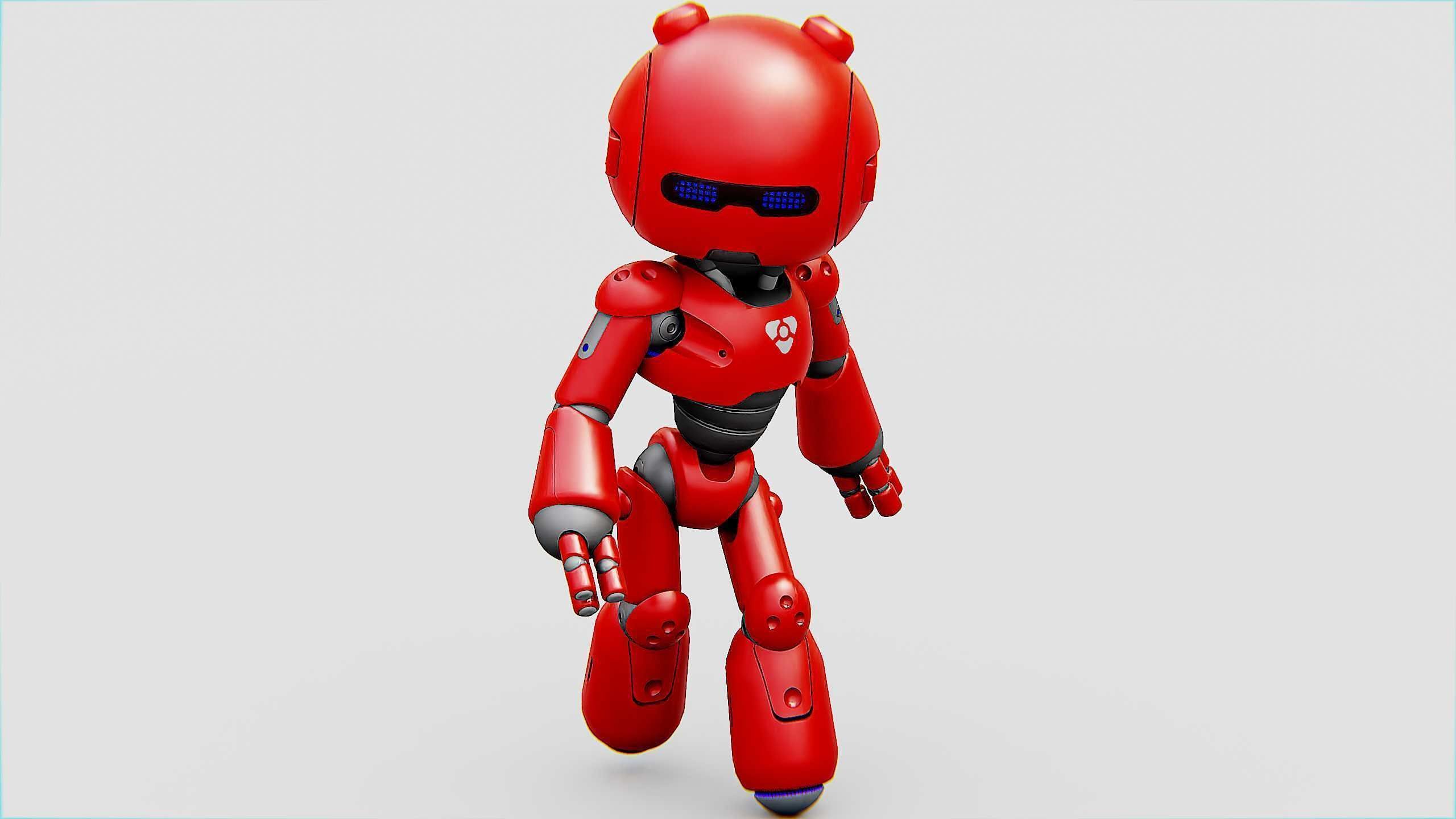 HELL BOY BOT Rigged for Unreal Engine - Unity - MIXAMO 3D model_14