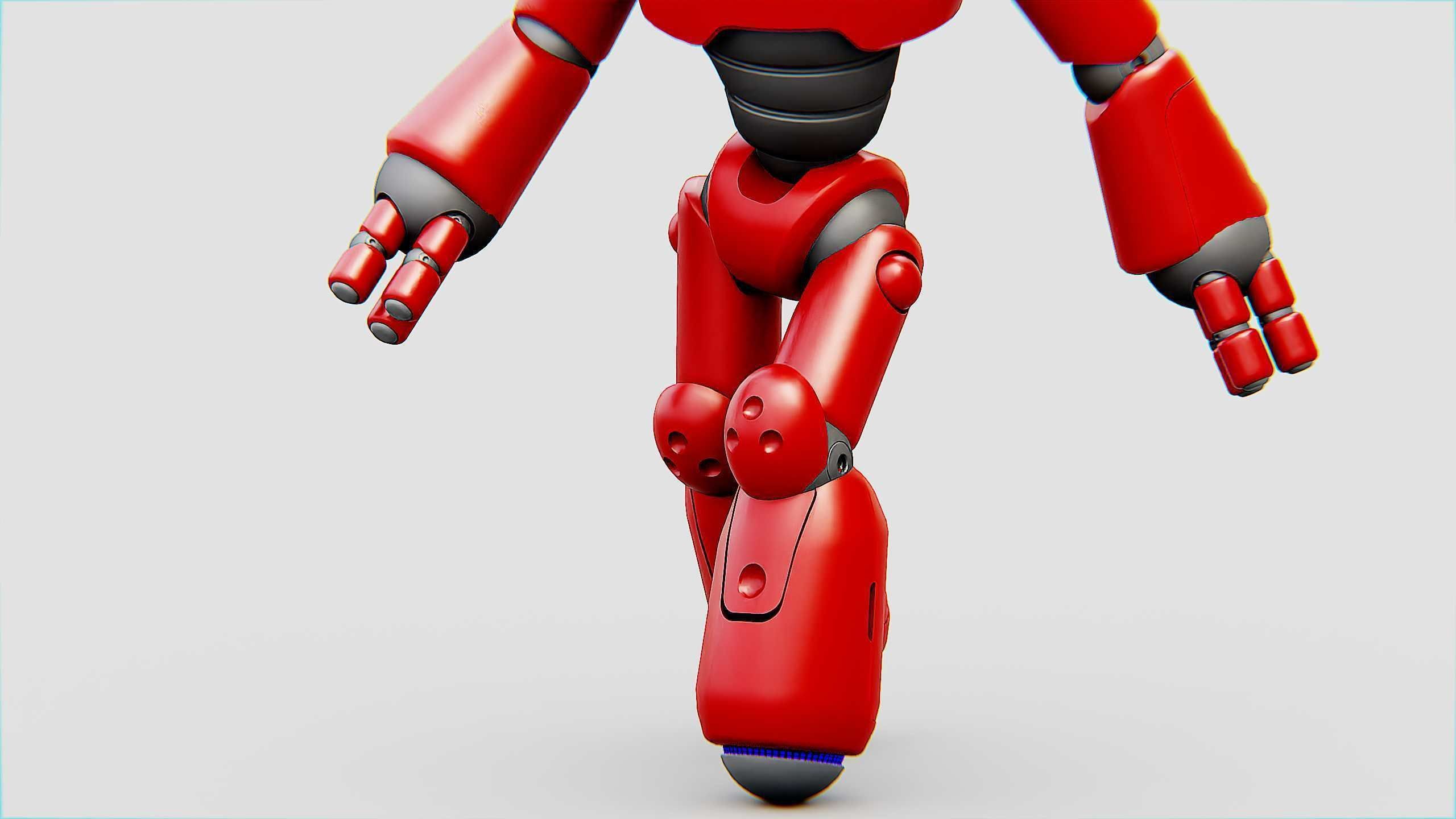 HELL BOY BOT Rigged for Unreal Engine - Unity - MIXAMO 3D model_19