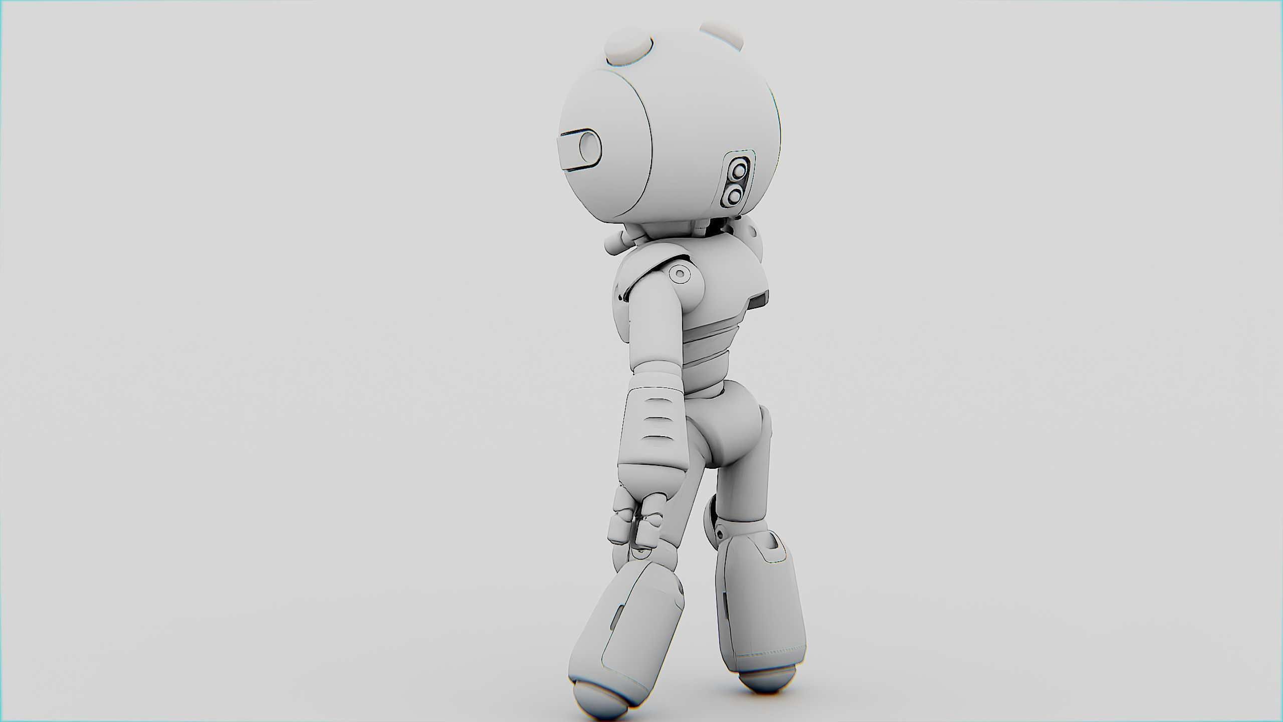 HELL BOY BOT Rigged for Unreal Engine - Unity - MIXAMO 3D model_34