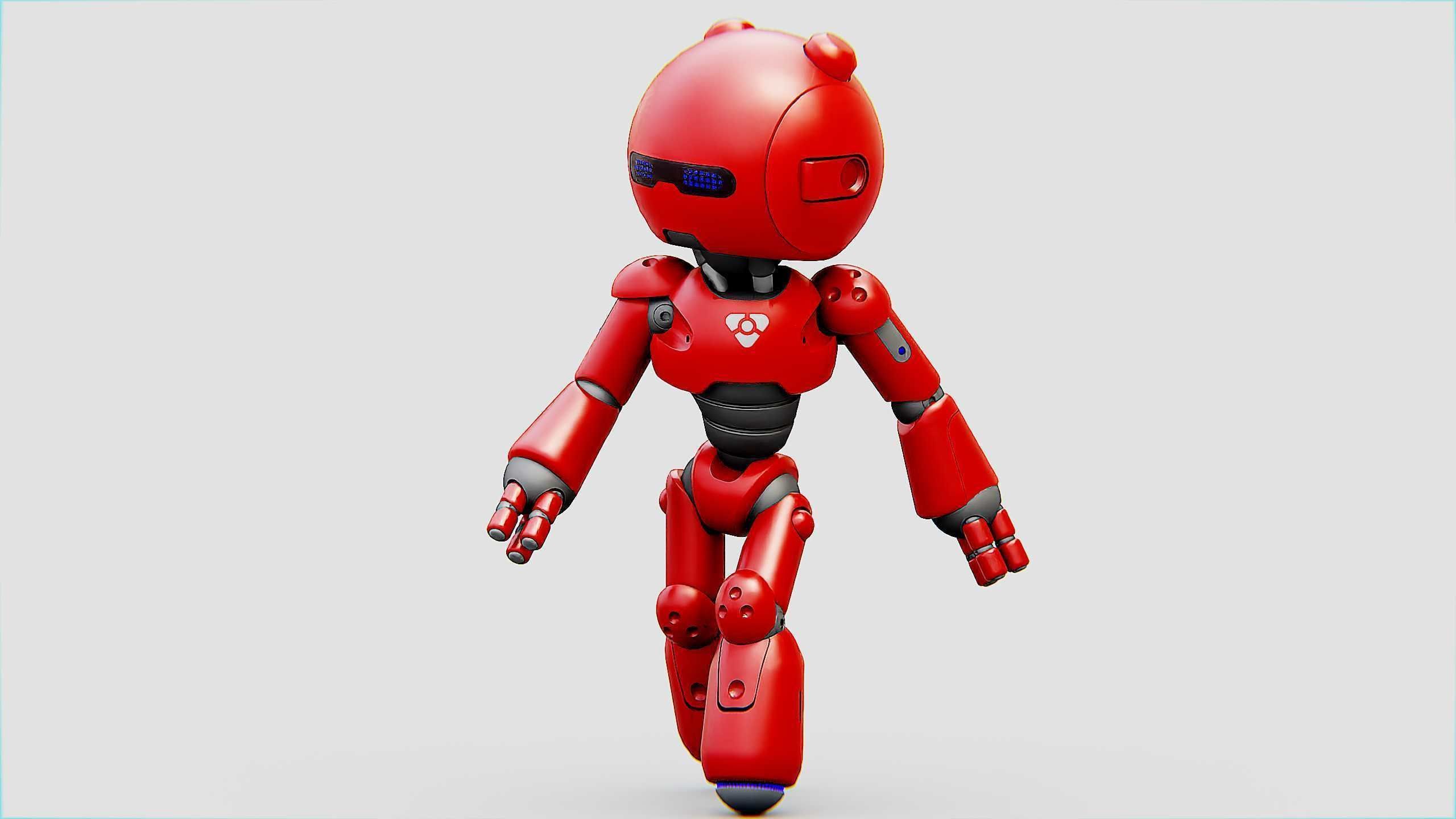 HELL BOY BOT Rigged for Unreal Engine - Unity - MIXAMO 3D model_2