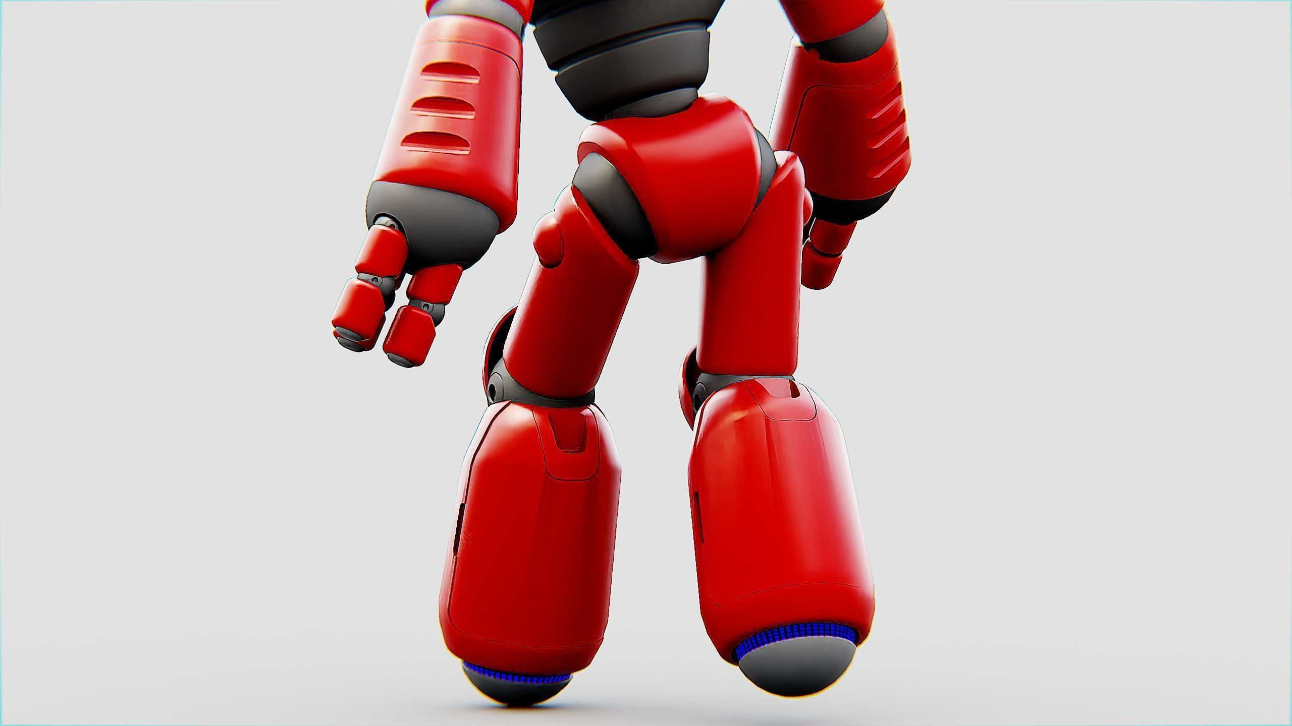 HELL BOY BOT Rigged for Unreal Engine - Unity - MIXAMO 3D model_20
