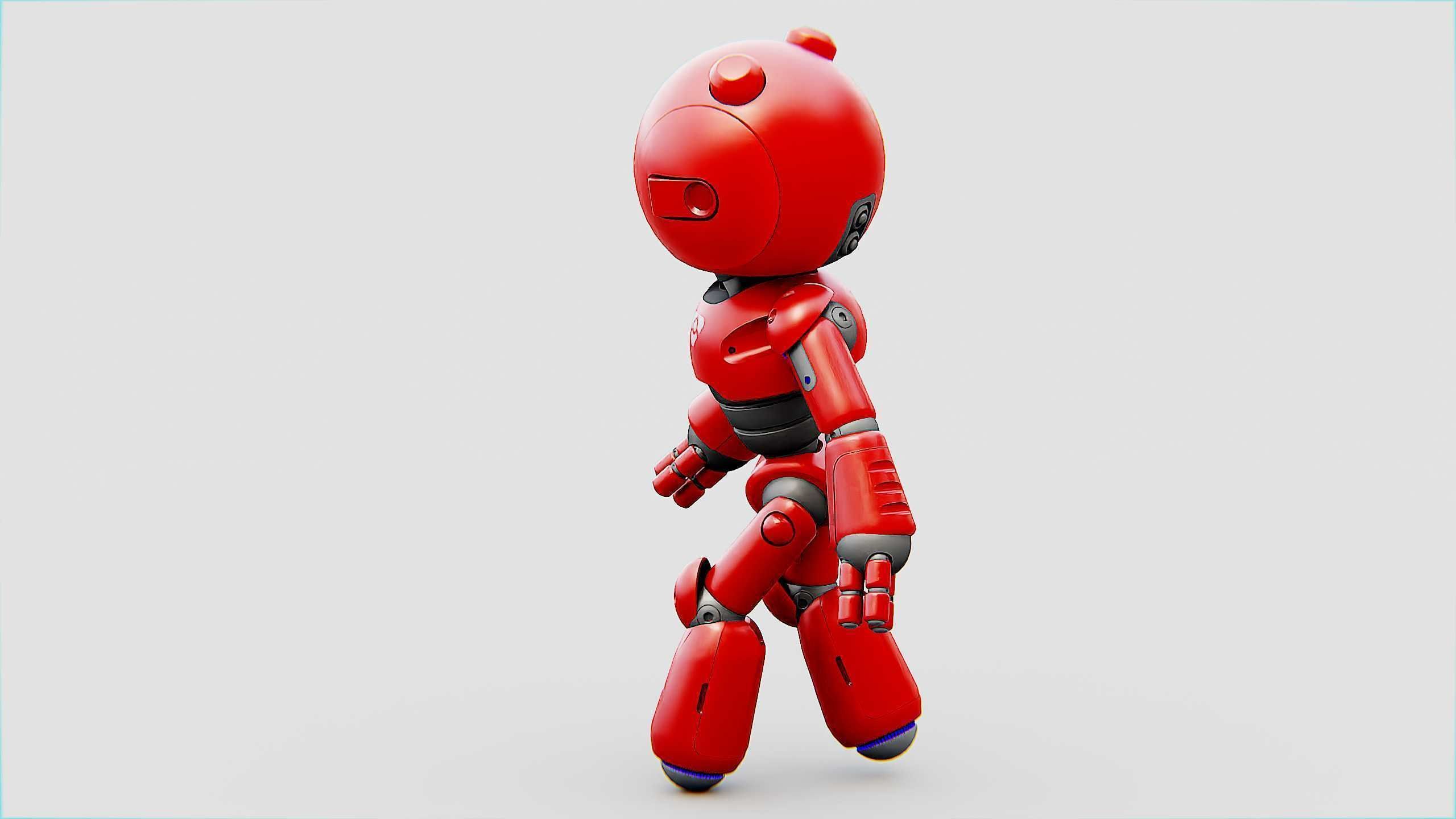 HELL BOY BOT Rigged for Unreal Engine - Unity - MIXAMO 3D model_5