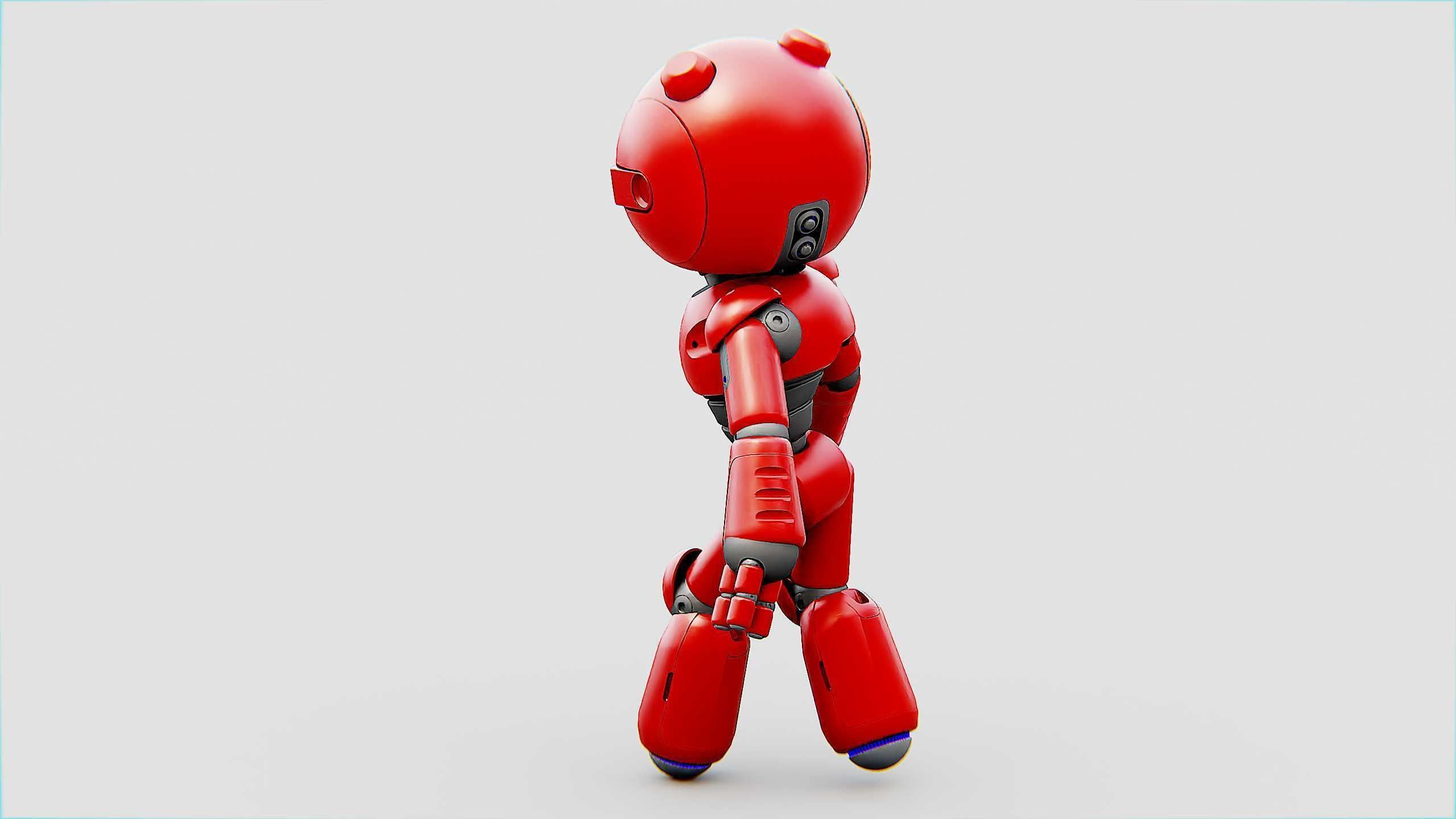 HELL BOY BOT Rigged for Unreal Engine - Unity - MIXAMO 3D model_6