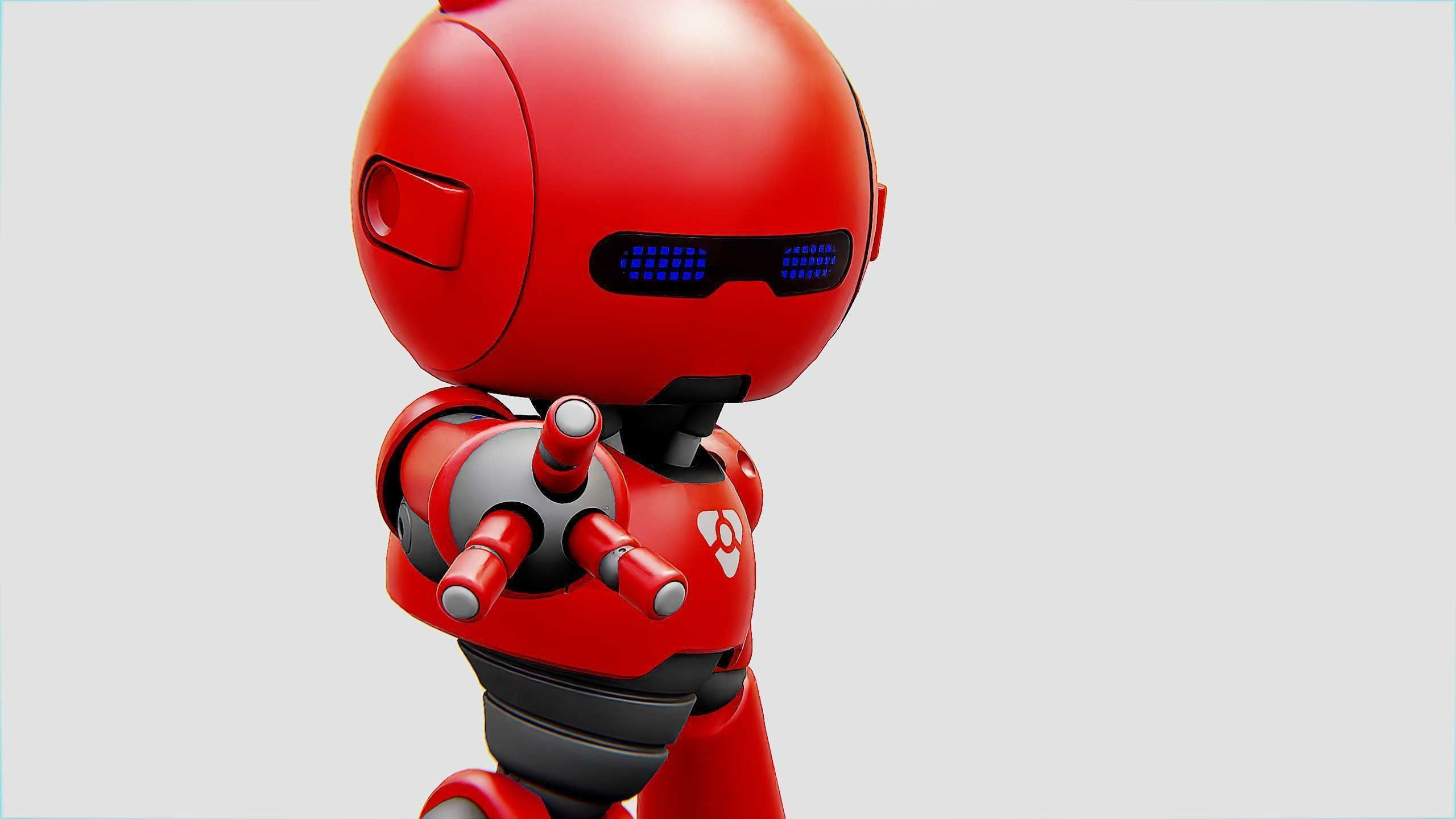 HELL BOY BOT Rigged for Unreal Engine - Unity - MIXAMO 3D model_31