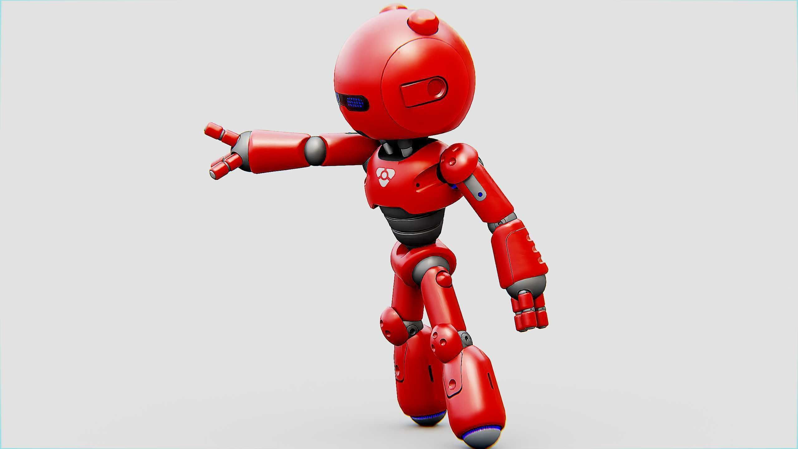 HELL BOY BOT Rigged for Unreal Engine - Unity - MIXAMO 3D model_27