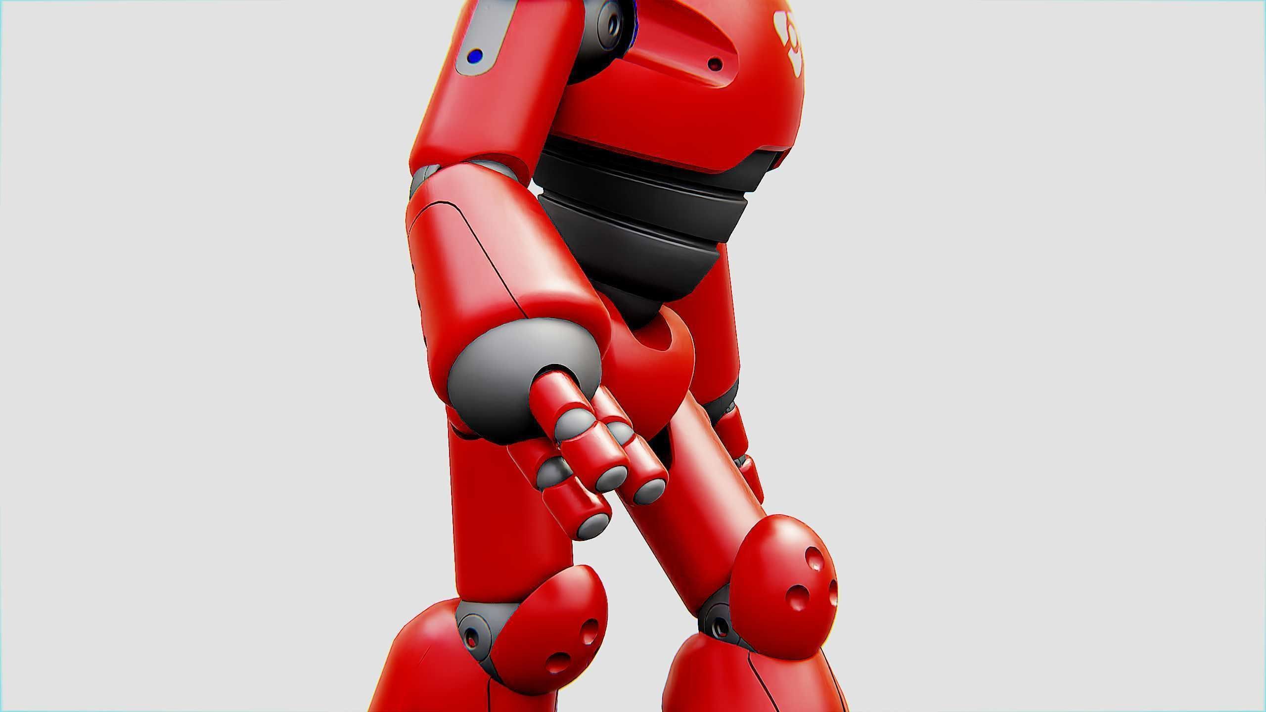 HELL BOY BOT Rigged for Unreal Engine - Unity - MIXAMO 3D model_22