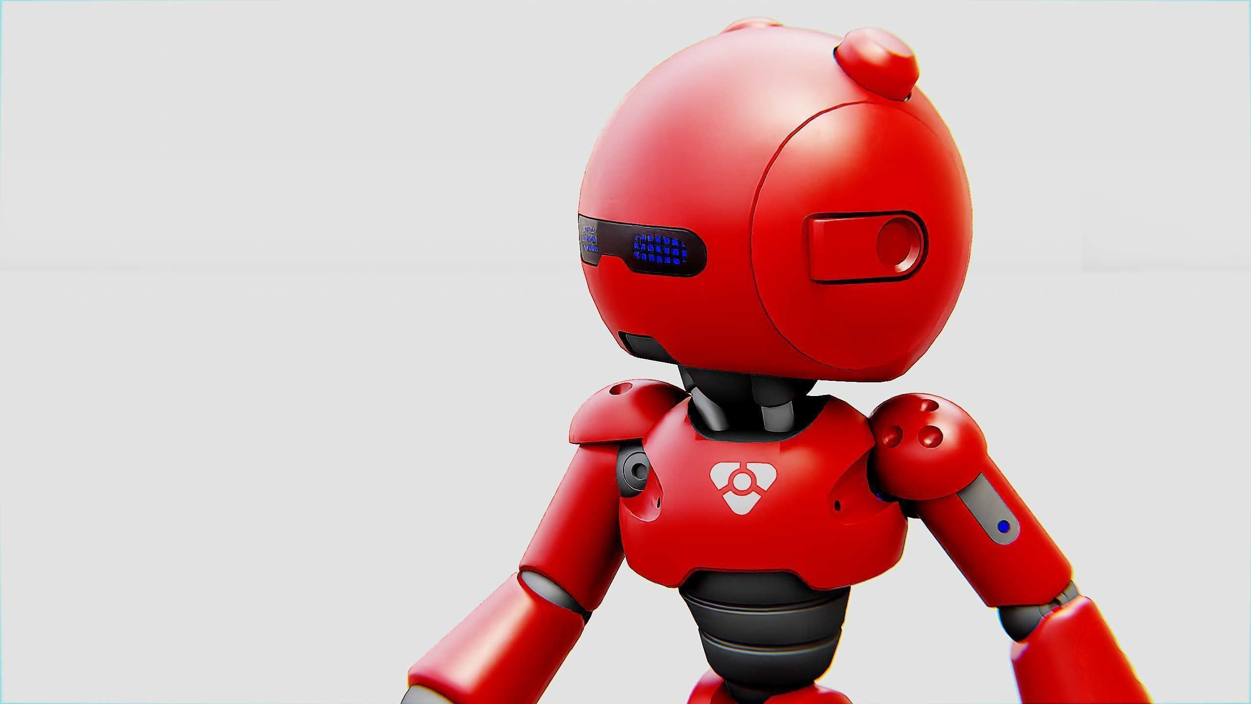 HELL BOY BOT Rigged for Unreal Engine - Unity - MIXAMO 3D model_16